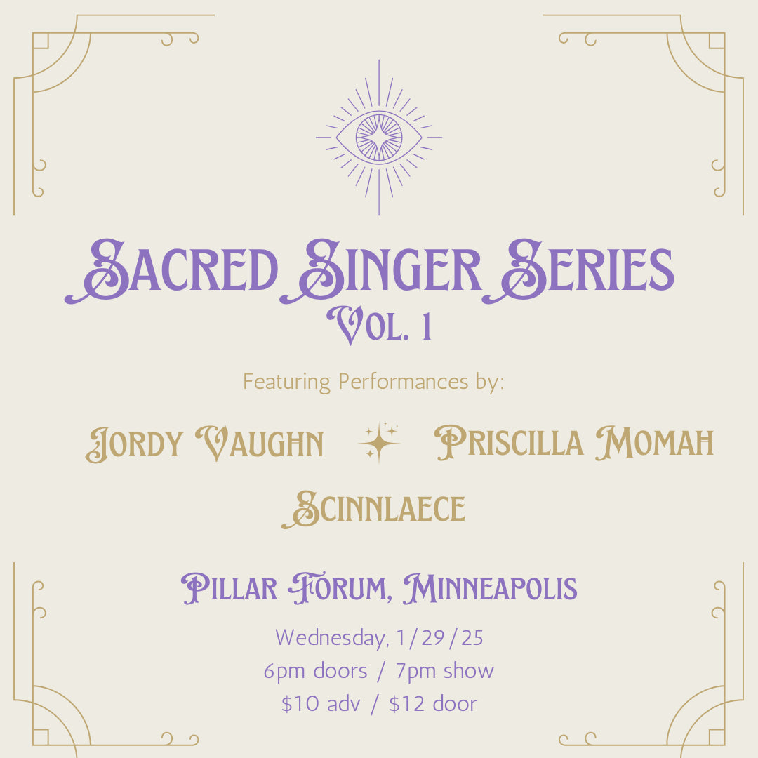 Music: Sacred Singer Series Vol1 - 1 29 2025 – Pilllar