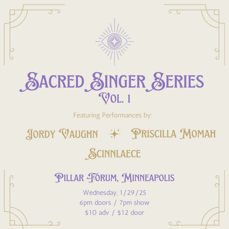 Music: Sacred Singer Series vol1 - 1/29/2025